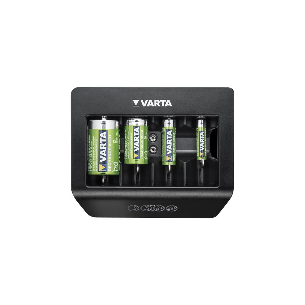 Produktbild för Varta LCD Universal Charger+ batteriladdare - USB