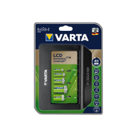 Produktbild för Varta LCD Universal Charger+ batteriladdare - USB
