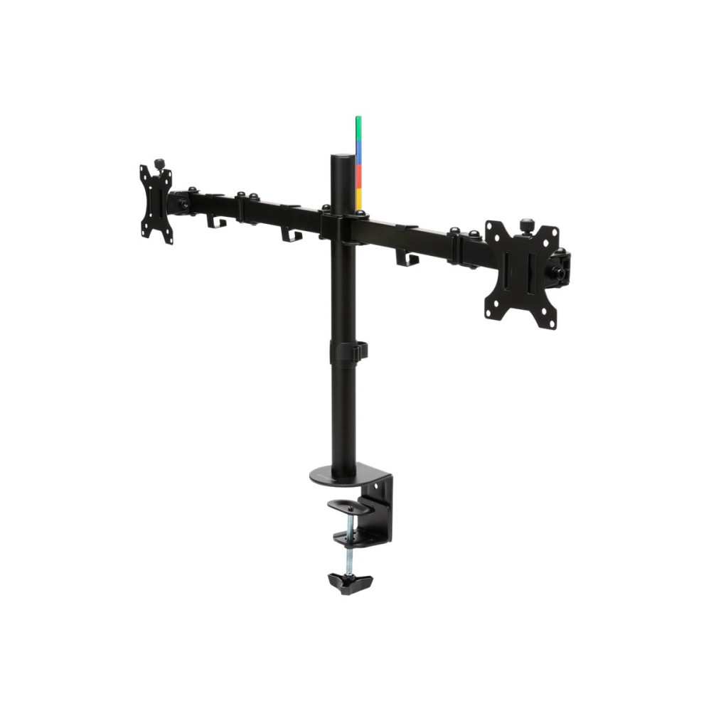 Produktbild för Kensington SmartFit Ergo Dual Extended Monitor Arm monteringssats - justerbar arm - för 2 monitorer - svart