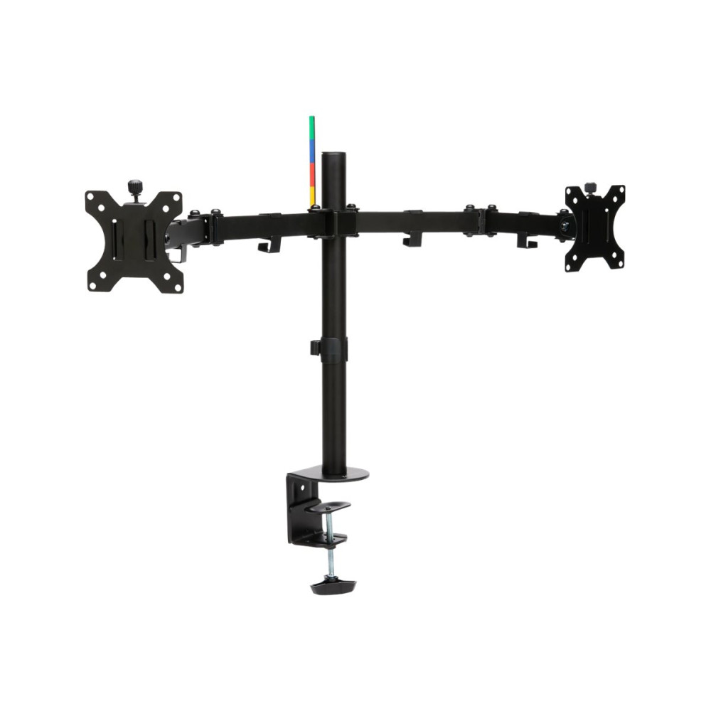 Produktbild för Kensington SmartFit Ergo Dual Extended Monitor Arm monteringssats - justerbar arm - för 2 monitorer - svart