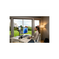 Produktbild för Kensington SmartFit Ergo Dual Extended Monitor Arm monteringssats - justerbar arm - för 2 monitorer - svart