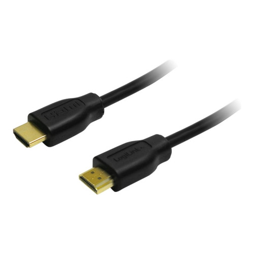 2direct LogiLink High Speed with Ethernet - HDMI-kabel med Ethernet - 50 cm