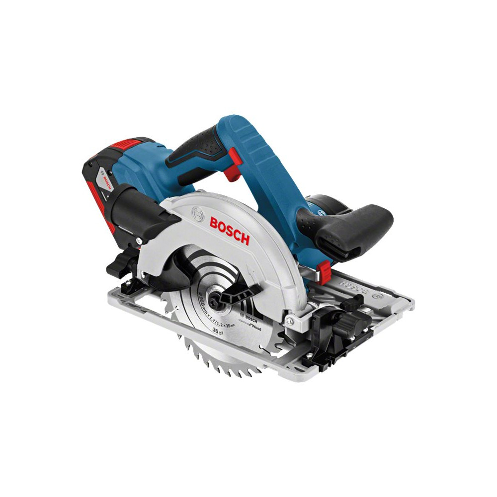 Produktbild för Bosch GKS 18V-57 G Professional - cirkelsåg - sladdlös - 165 mm - 2 batterier