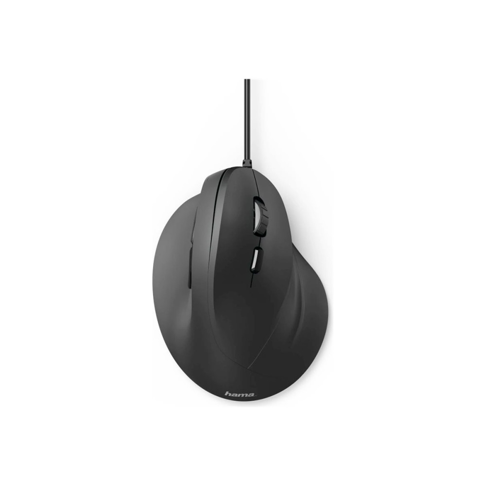 Produktbild för Hama Vertical Ergonomic - vertikal mus - USB - svart