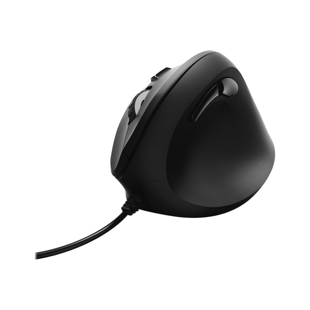 Produktbild för Hama Vertical Ergonomic - vertikal mus - USB - svart