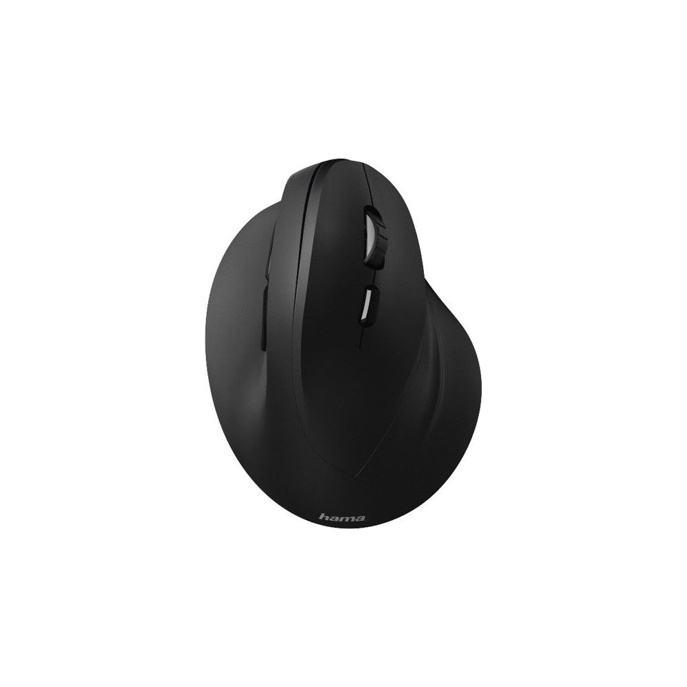 Produktbild för Hama Vertical Ergonomic - vertikal mus - USB - svart