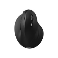 Produktbild för Hama Vertical Ergonomic - vertikal mus - USB - svart