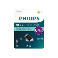 Produktbild för Philips FM64DC152B - USB flash-enhet - 64 GB