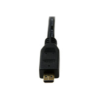 Produktbild för StarTech.com 1m High Speed HDMI Cable with Ethernet HDMI to HDMI Micro - HDMI-kabel med Ethernet - 1 m