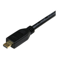 Produktbild för StarTech.com 1m High Speed HDMI Cable with Ethernet HDMI to HDMI Micro - HDMI-kabel med Ethernet - 1 m