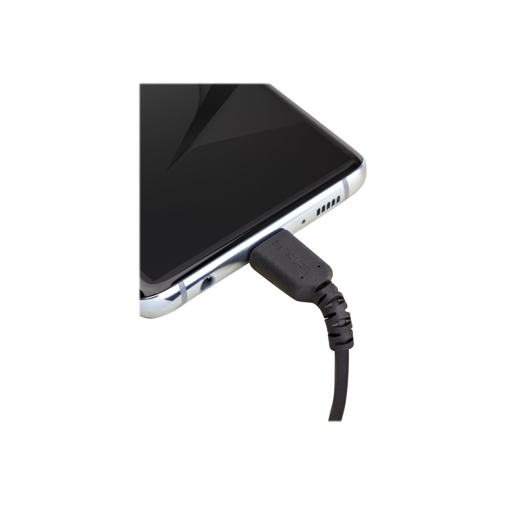 Produktbild för StarTech 1 m USB 2.0 till USB-C-kabel -&nbsp;svart&nbsp; - USB typ C-kabel - USB till USB-C - 1 m