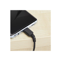 Produktbild för StarTech 1 m USB 2.0 till USB-C-kabel -&nbsp;svart&nbsp; - USB typ C-kabel - USB till USB-C - 1 m