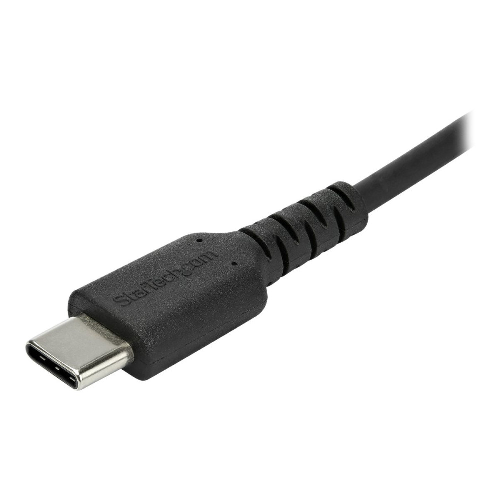 Produktbild för StarTech 2 m USB 2.0 till USB-C-kabel -&nbsp;svart&nbsp; - USB typ C-kabel - USB till USB-C - 2 m