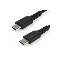 Produktbild för StarTech 1 m USB-C-kabel&nbsp;-&nbsp;svart - USB typ C-kabel - USB-C till USB-C - 1 m
