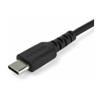 Produktbild för StarTech 1 m USB-C-kabel&nbsp;-&nbsp;svart - USB typ C-kabel - USB-C till USB-C - 1 m