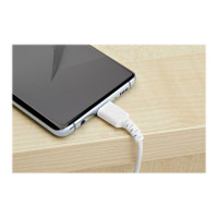 Produktbild för StarTech 2 m USB-C-kabel -&nbsp;vit - USB typ C-kabel - USB-C till USB-C - 2 m