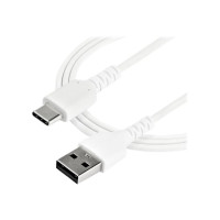 Produktbild för StarTech 2 m USB 2.0 till USB-C-kabel -&nbsp;vit - USB typ C-kabel - USB till USB-C - 2 m