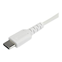 Produktbild för StarTech 1 m USB-C-kabel&nbsp;-&nbsp;vit - USB typ C-kabel - USB-C till USB-C - 1 m