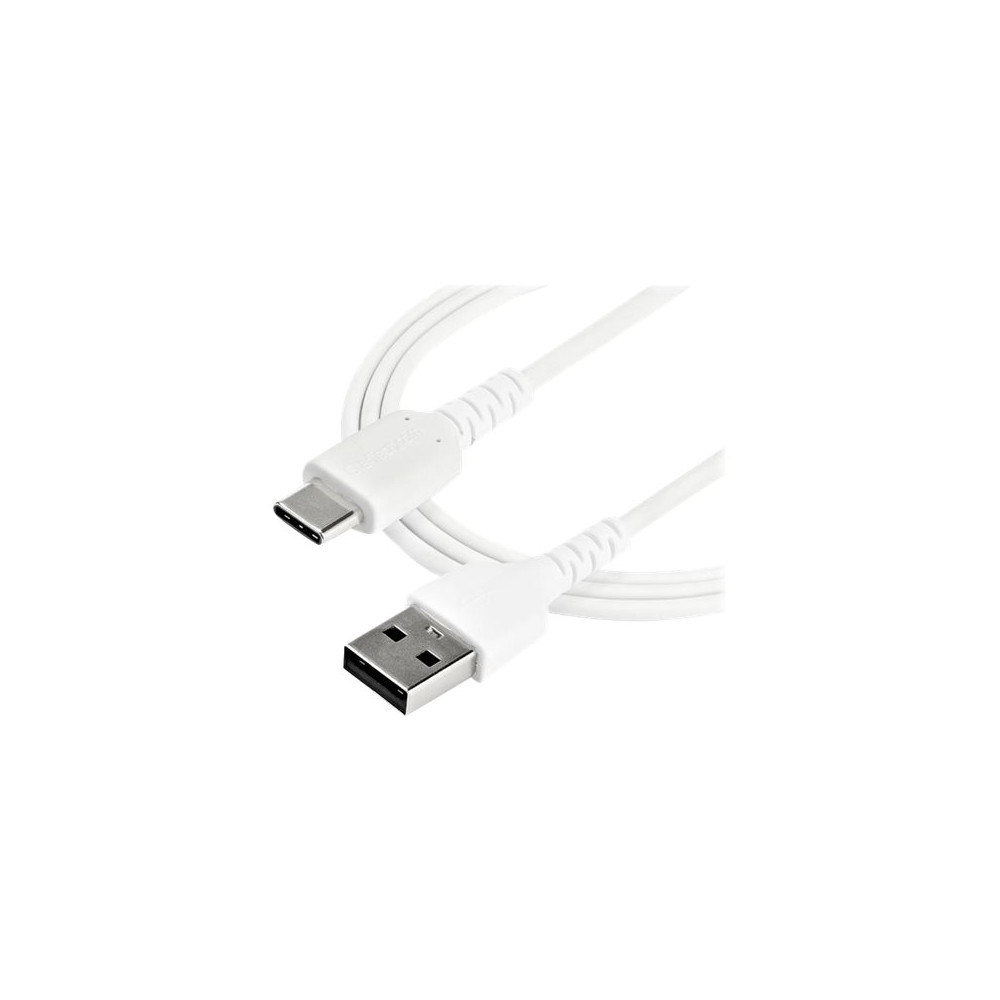 Produktbild för StarTech 1 m USB 2.0 till USB-C-kabel -&nbsp;vit - USB typ C-kabel - USB till USB-C - 1 m
