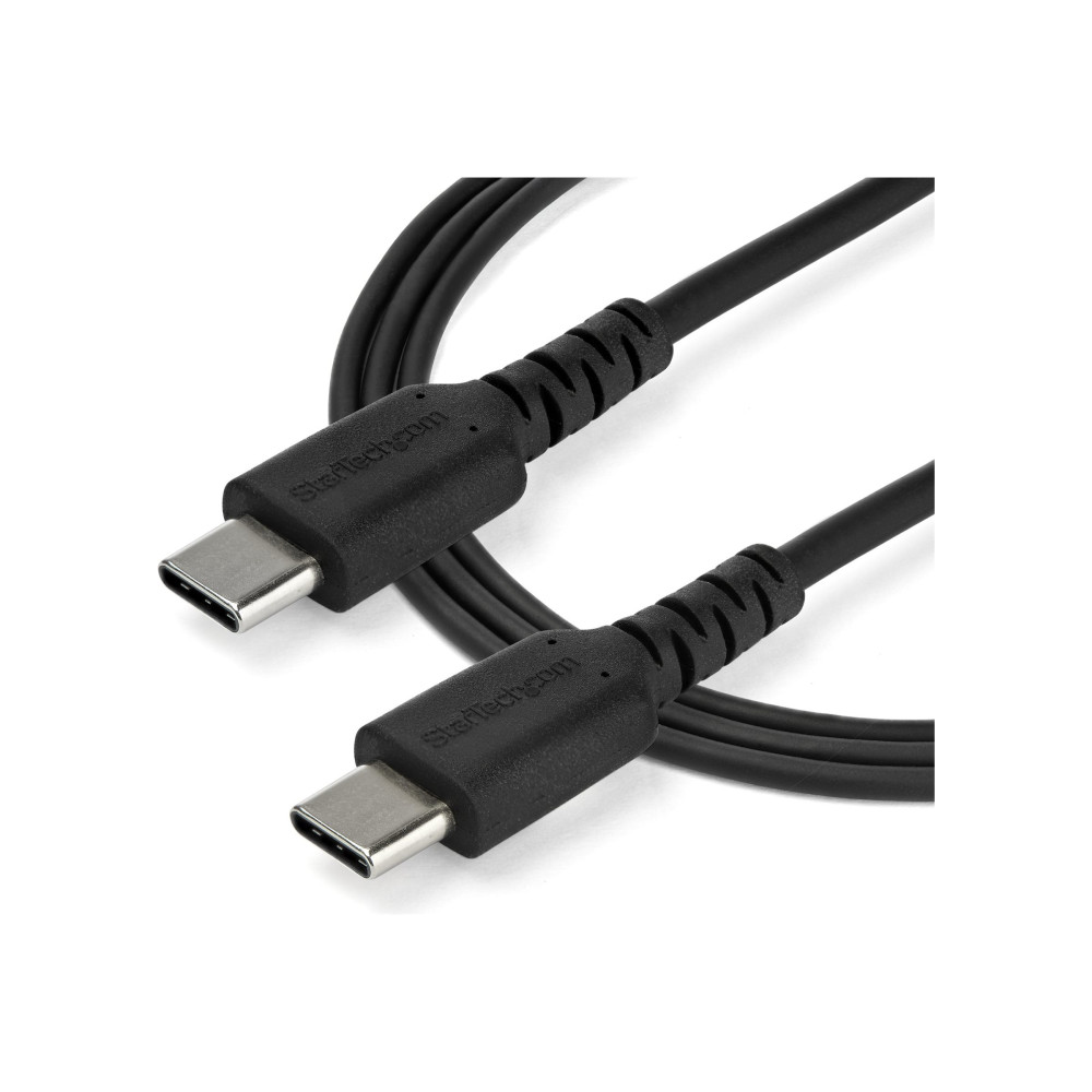 Produktbild för StarTech 2 m USB-C-kabel -&nbsp;svart&nbsp; - USB typ C-kabel - USB-C till USB-C - 2 m