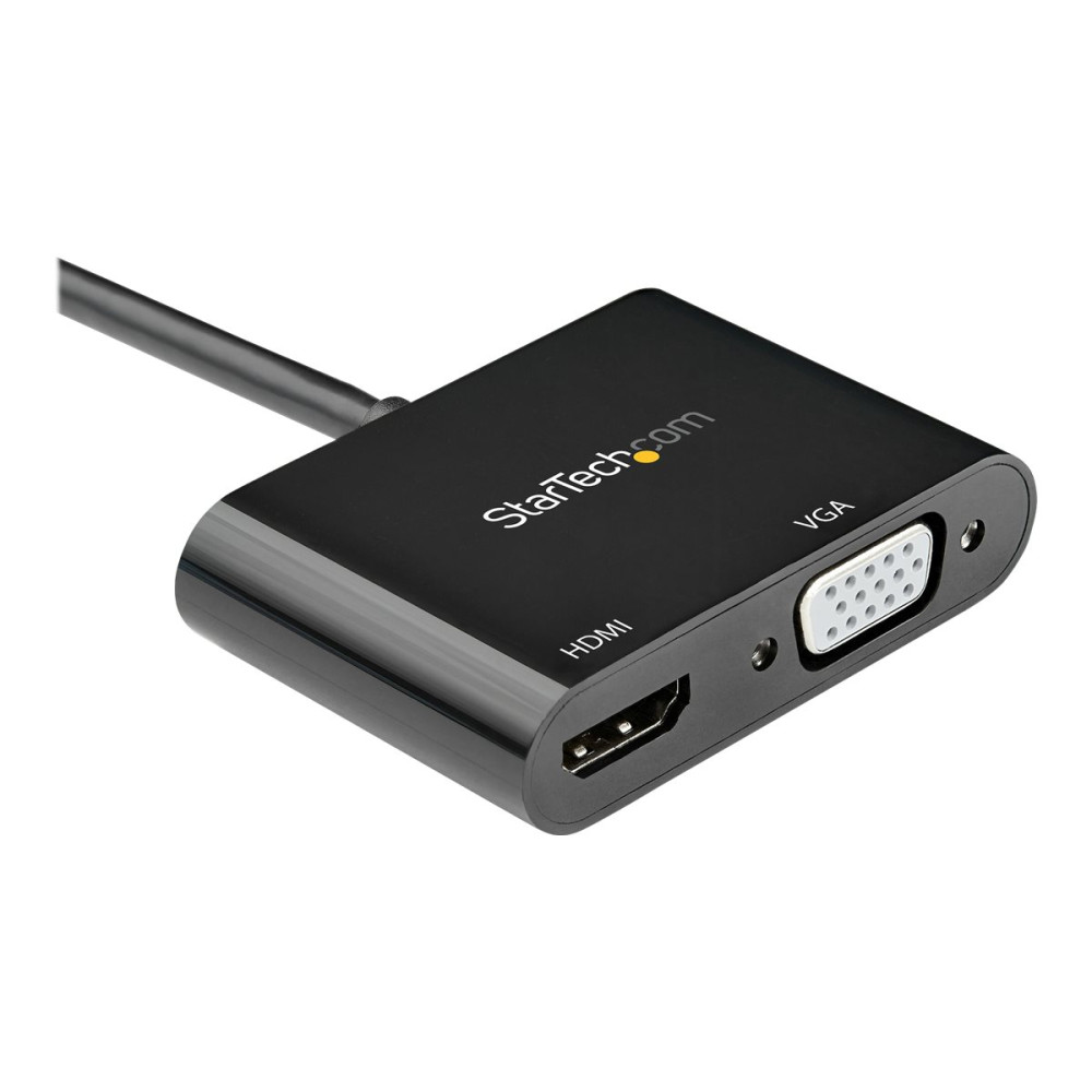 Produktbild för Startech DisplayPort till HDMI VGA-adapter - 4K 60 Hz - videokort - DisplayPort / HDMI / VGA - 23.2 cm