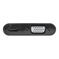 Produktbild för Startech DisplayPort till HDMI VGA-adapter - 4K 60 Hz - videokort - DisplayPort / HDMI / VGA - 23.2 cm