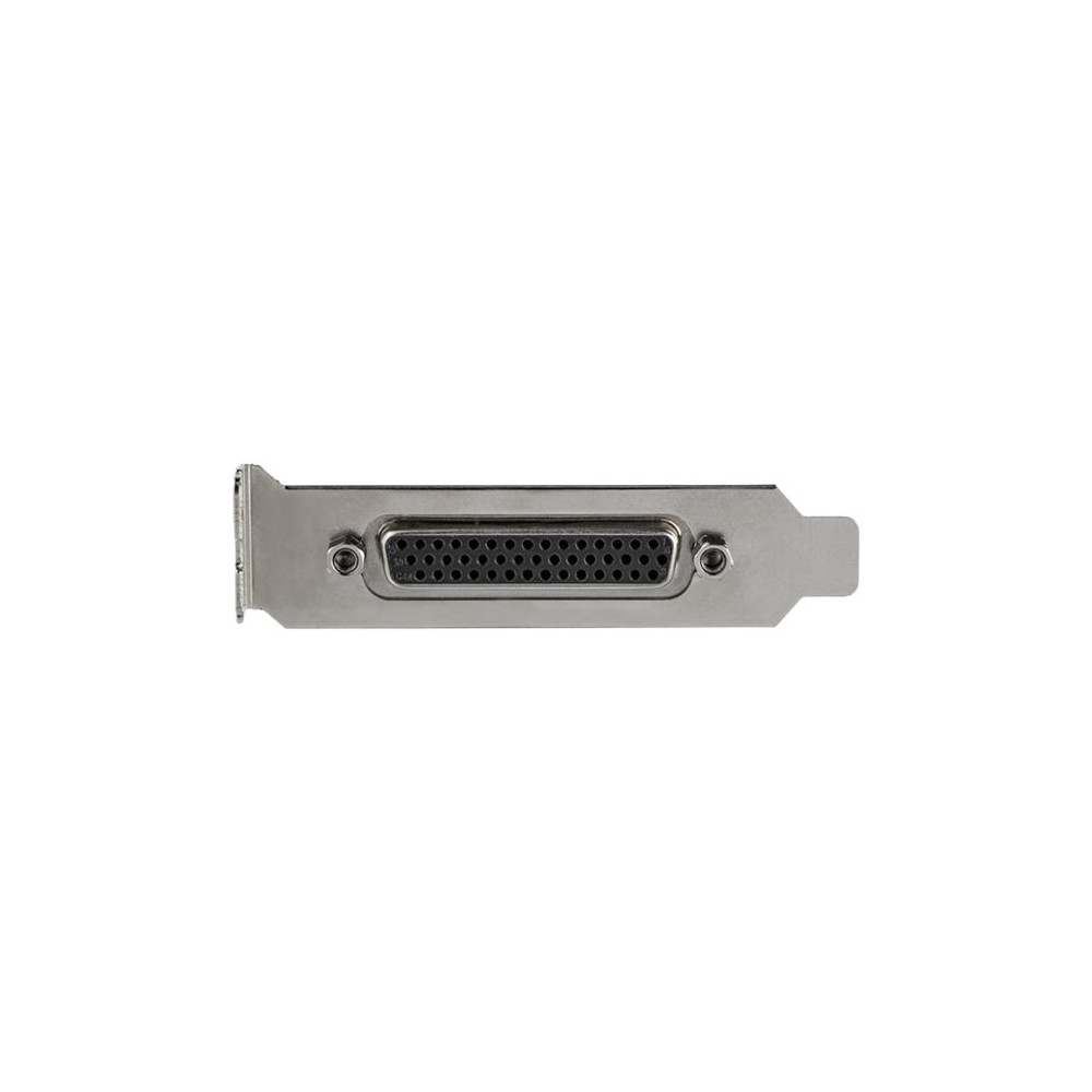 Produktbild för Startech 4-portars PCI Express RS232-seriellt adapterkort - PCIe RS232-seriellt värdstyrenhetskort - PCIe till seriell DB9 - 16950 UART - Expansionskort med låg profil - Windows/Linux - seriell adapter - PCI Express x1 - RS-232 x 4