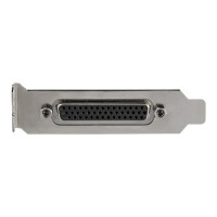 Produktbild för Startech 4-portars PCI Express RS232-seriellt adapterkort - PCIe RS232-seriellt värdstyrenhetskort - PCIe till seriell DB9 - 16950 UART - Expansionskort med låg profil - Windows/Linux - seriell adapter - PCI Express x1 - RS-232 x 4