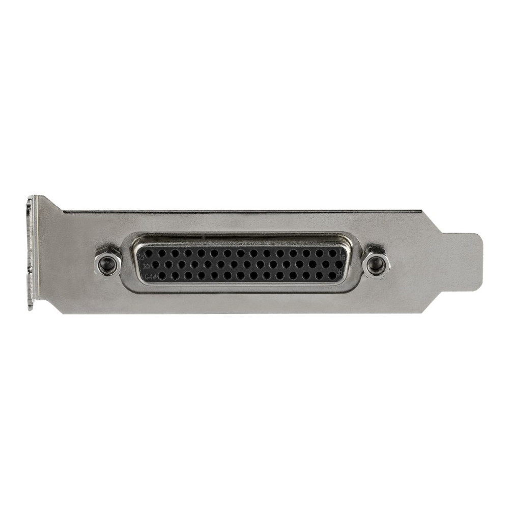 Produktbild för Startech 4-portars PCI Express RS232-seriellt adapterkort - PCIe RS232-seriellt värdstyrenhetskort - PCIe till seriell DB9 - 16950 UART - Expansionskort med låg profil - Windows/Linux - seriell adapter - PCI Express x1 - RS-232 x 4