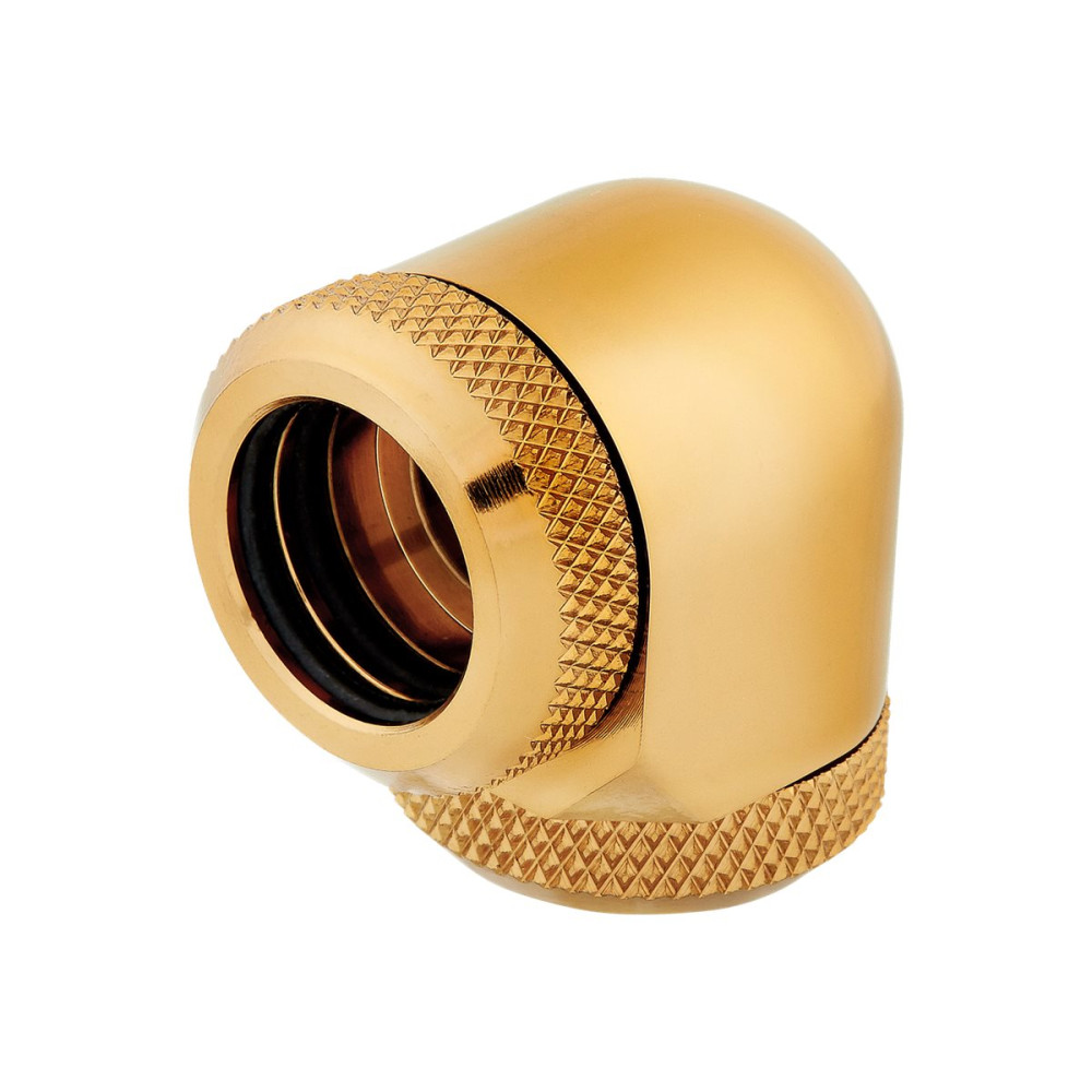 Produktbild för CORSAIR Hydro X Series XF Hardline 90° 14mm OD - vätskekylsystem med vinklad montering