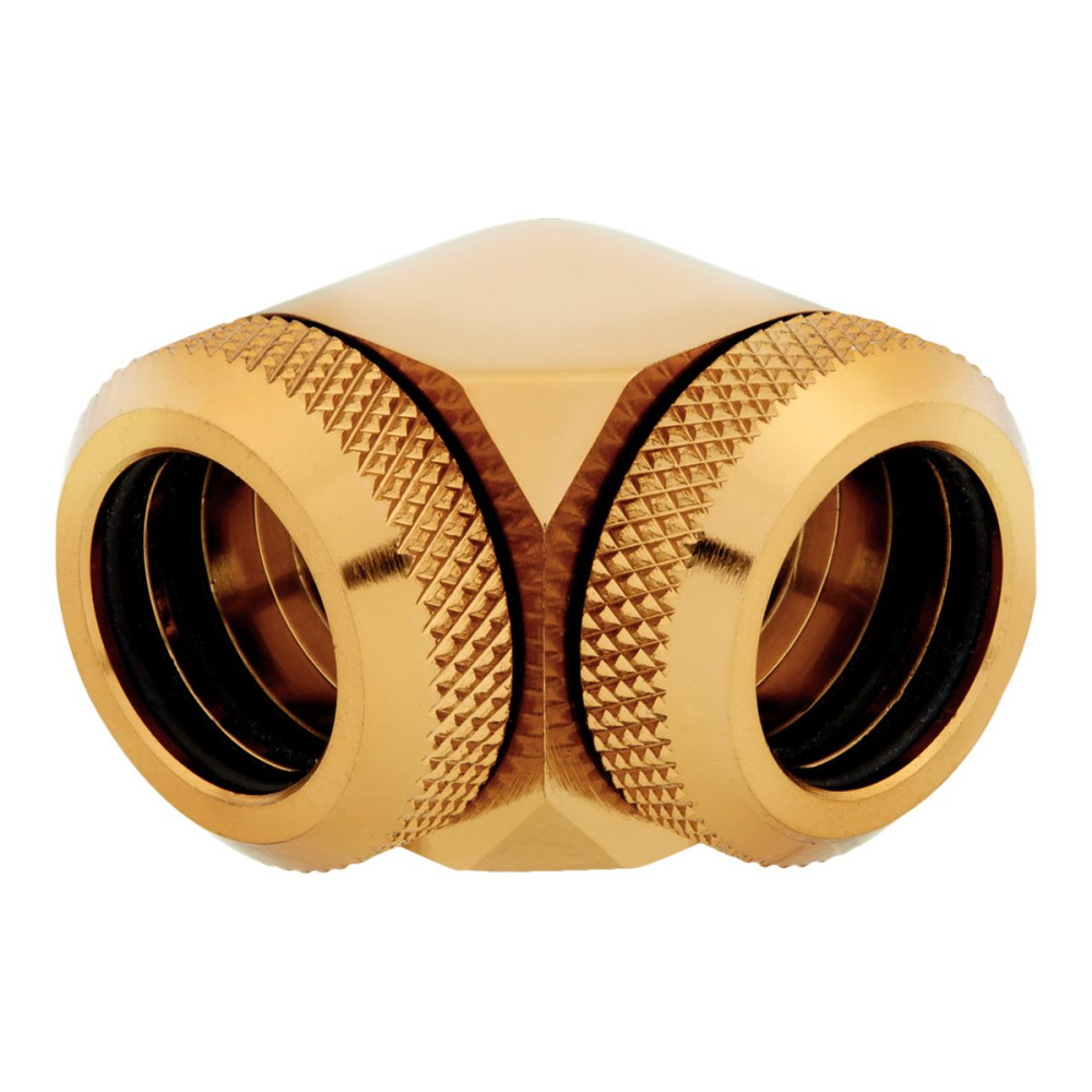Produktbild för CORSAIR Hydro X Series XF Hardline 90° 14mm OD - vätskekylsystem med vinklad montering