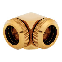 Produktbild för CORSAIR Hydro X Series XF Hardline 90° 14mm OD - vätskekylsystem med vinklad montering