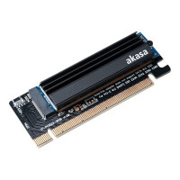Produktbild för Akasa AK-PCCM2P-05 - kontrollerkort - M.2 Card - PCIe 3.0 x16