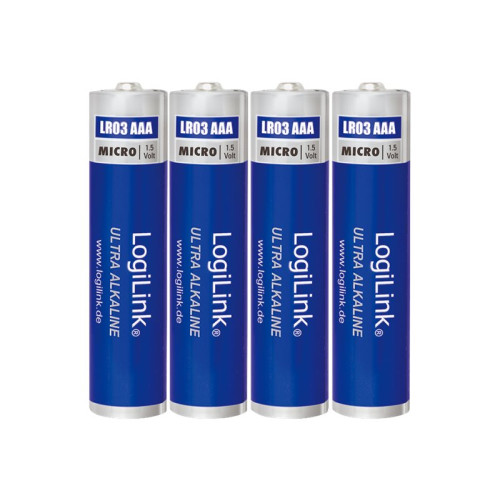2direct LogiLink Ultra Power Micro batteri - 4 x AAA - alkaliskt
