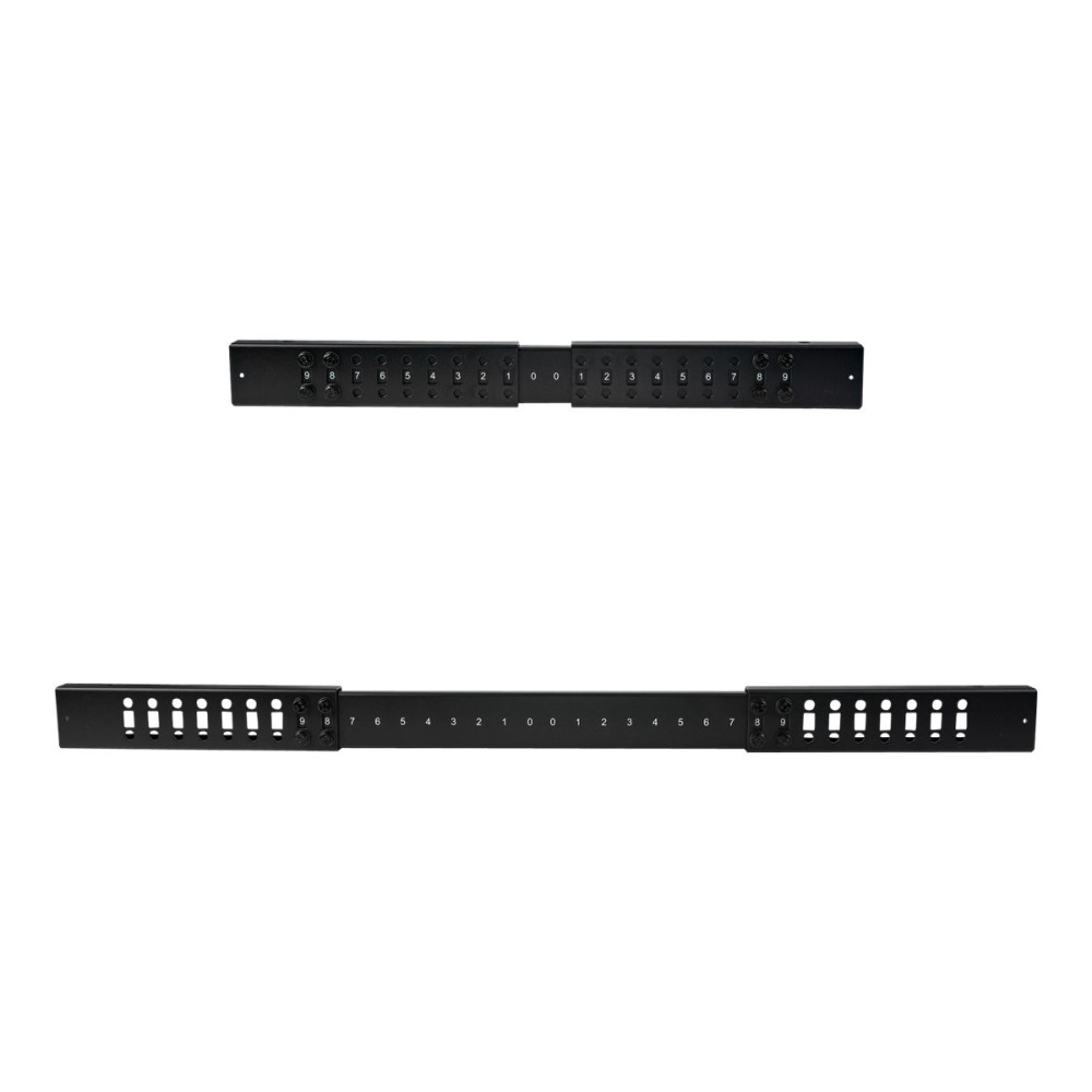 Produktbild för StarTech.com 15U 19-tums öppet serverrack - 4 stolpar justerbart djup 59-104 cm mobilt - Fristående rullande rack för nätverks-/datorutrustning - Dell PowerEdge HP ProLiant ThinkServer (4POSTRACK15U) - rack - 15U