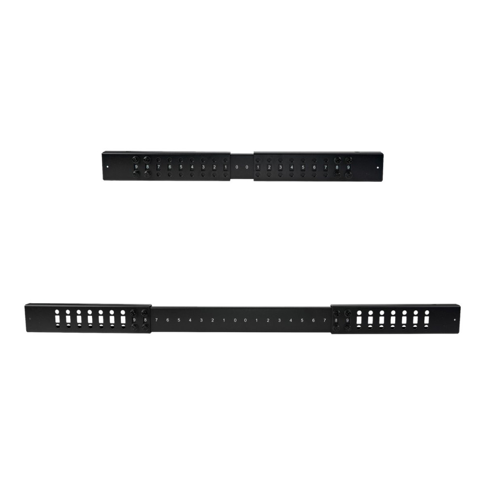 Produktbild för StarTech.com 18U 19-tums Open Frame Server-rack - 4 efter justerbar djup 23-41-tums mobil - kostnadsfritt, fristående Rack för rullande nätverk/datorutrustning - Dell PowerEdge HP ProLiant ThinkServer (4POSTRACK18U) - rack - 18U