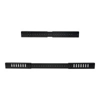 Produktbild för StarTech.com 18U 19-tums Open Frame Server-rack - 4 efter justerbar djup 23-41-tums mobil - kostnadsfritt, fristående Rack för rullande nätverk/datorutrustning - Dell PowerEdge HP ProLiant ThinkServer (4POSTRACK18U) - rack - 18U