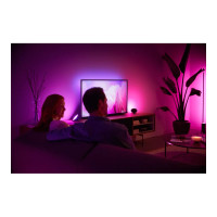 Produktbild för Philips Hue White and Color Ambiance Bloom - dekorationslampa - LED - 7.1 W - 16 miljoner färger - 2000-6500 K - svart