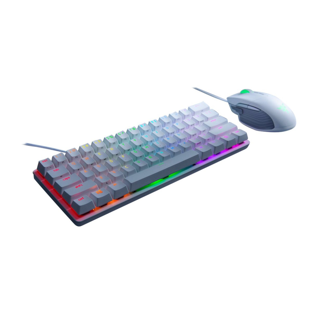 Produktbild för Razer Huntsman Mini - tangentbord - amerikansk - kvicksilver Inmatningsenhet