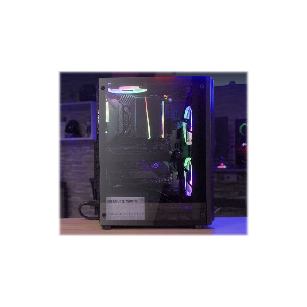 Produktbild för AeroCool Mecha ARGB - Tempered Glass Edition - mid tower - ATX