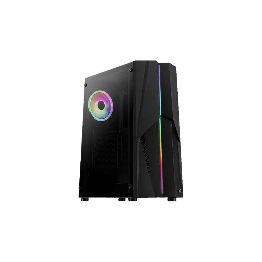 Produktbild för AeroCool Mecha ARGB - Tempered Glass Edition - mid tower - ATX