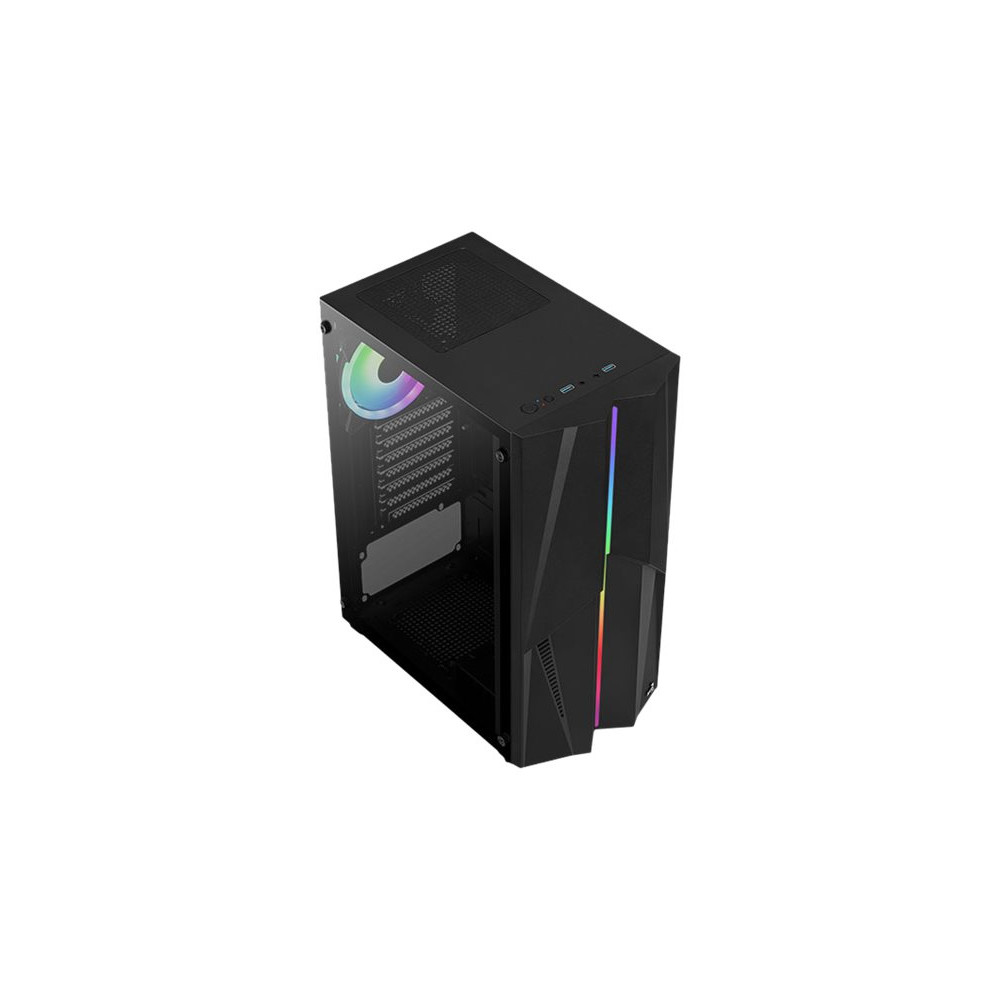 Produktbild för AeroCool Mecha ARGB - Tempered Glass Edition - mid tower - ATX