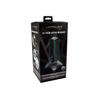 Produktbild för LC Power LC-HUB-HEAD-BUNGEE - hubb - 2 portar