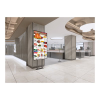 Produktbild för Multibrackets M Pro Dual Pole Floormount ställ - för LCD-display - svart