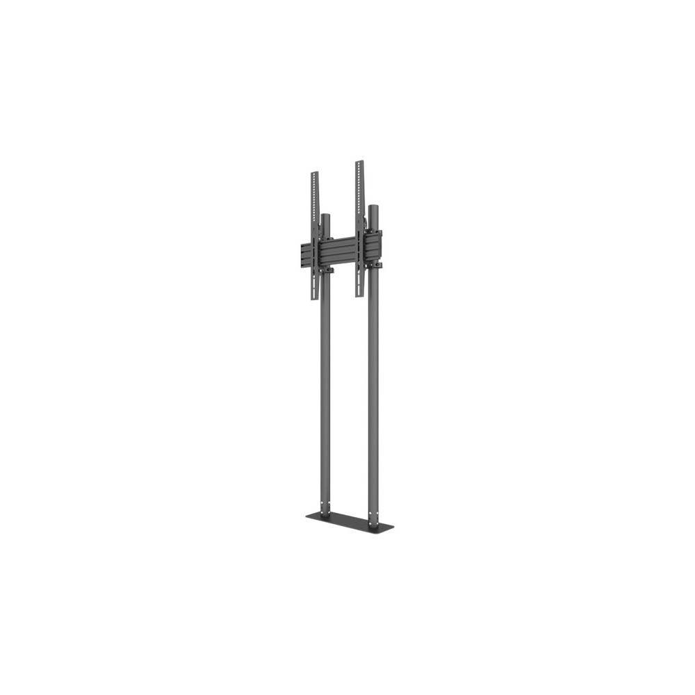 Produktbild för Multibrackets M Pro Dual Pole Floormount ställ - för LCD-display - svart