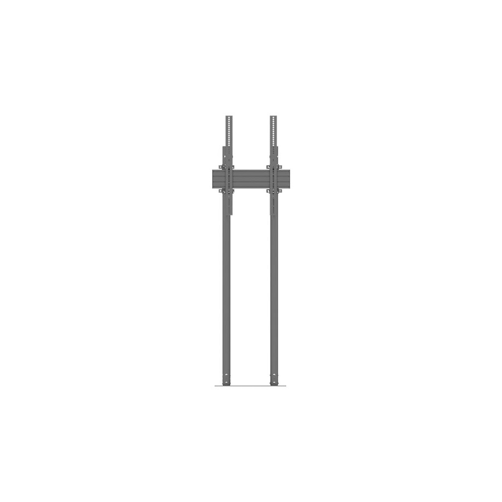 Produktbild för Multibrackets M Pro Dual Pole Floormount ställ - för LCD-display - svart