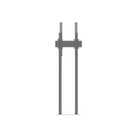Produktbild för Multibrackets M Pro Dual Pole Floormount ställ - för LCD-display - svart