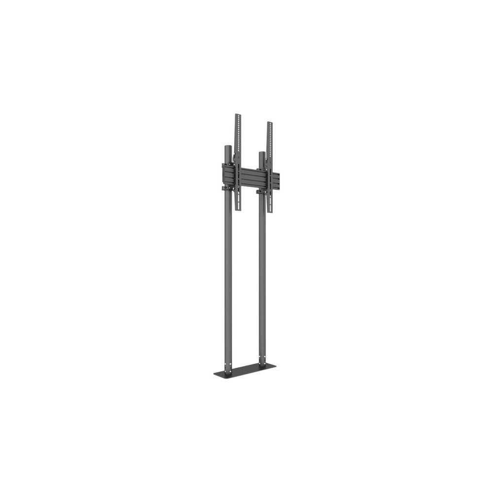 Produktbild för Multibrackets M Pro Dual Pole Floormount ställ - för LCD-display - svart
