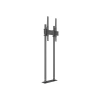 Produktbild för Multibrackets M Pro Dual Pole Floormount ställ - för LCD-display - svart