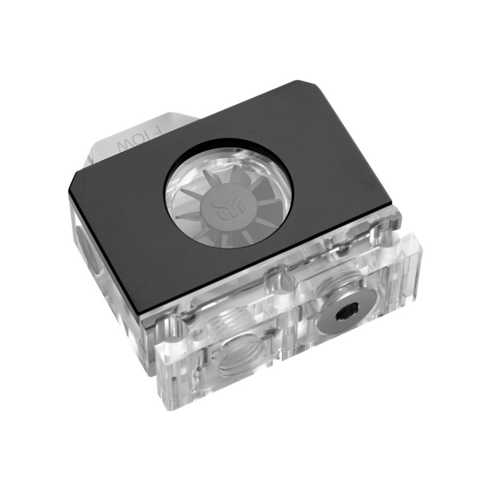 Produktbild för EkWaterBlocks EK-Quantum Scalar Flow Indicator Bottom-To-Top D-RGB - flödesmätare till vätskebaserat kylsystem